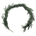 thumbnail image 1 of 5ft Artificial Christmas Garland - Realistic Pine Needle Door Swag, Outdoor Holiday Greenery, Pre-Lit Wreath Making Supplies, Commercial Grade Decor, 1 of 3