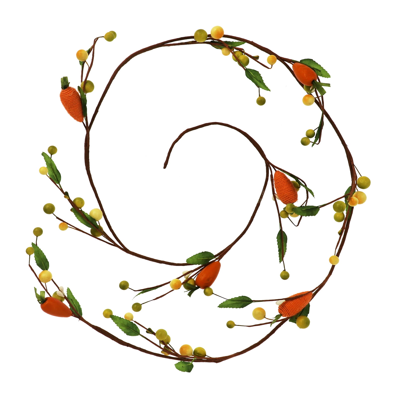 5ft Pastel Carrot and Berry Artificial Easter Garland
