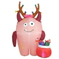 thumbnail image 1 of 5ft Holiday Friendly Starga - Christmas Inflatable by Seasonal LLC, 1 of 4
