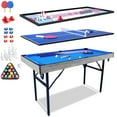 thumbnail image 1 of 5ft Multi-Function 5 in 1 Steady Combo Game Table, Hockey Table,, Pool Table, Table Tennis Table, 1 of 8