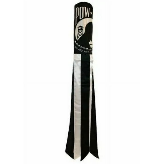 5ft POW MIA Windsock Long Super Shiny Military Windsock 100D