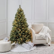 5ft. Pre-Lit Bowen Pine Artificial Christmas Tree, Warm White LED Lights by Ashland
