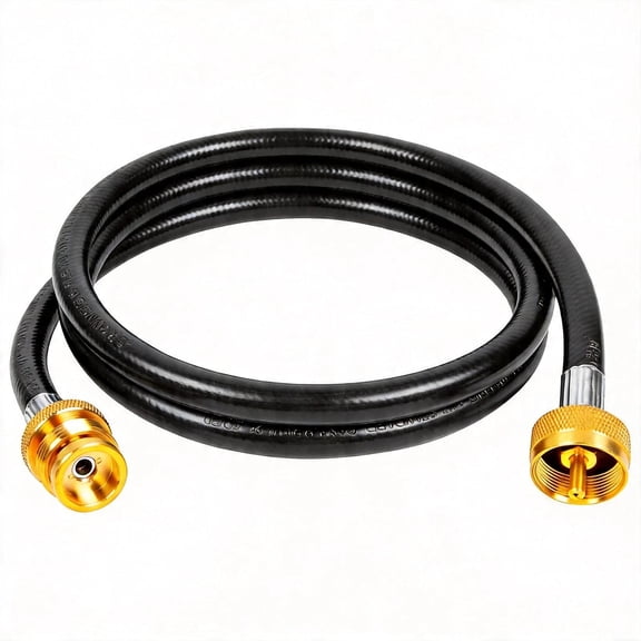 5ft Propane Extension Hose SHINESTAR 1lb Appliance to Propane Tree Tee Adapter