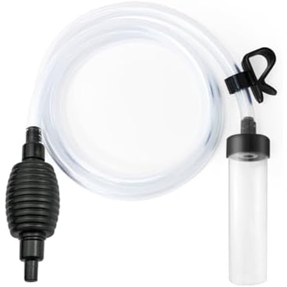 5ft-S Aquarium Siphon Vacuum Cleaner for Fish Tank Cleaning Gravel & Sand