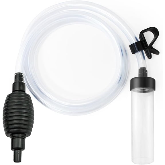 5ft-S Aquarium Siphon Vacuum Cleaner for Fish Tank Cleaning Gravel & Sand