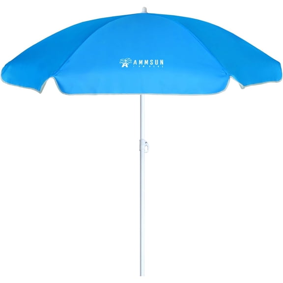5ft Seaside Beach Umbrella for Sand and Water Table - Kids Durable Umbrellas for children Beach Camping Garden Outdoor Play Shade