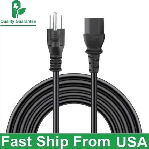 5ft UL AC Power Cord Cable Compatible with Bowflex Treadmills Series: 3 / 5 / 7 TreadClimber