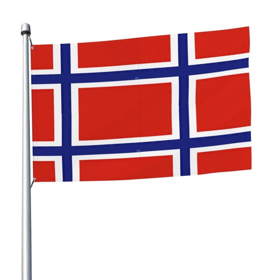 5ft X 8ft Norwegian Flag Flag Weather-Resistant Polyester Outdoor Decor