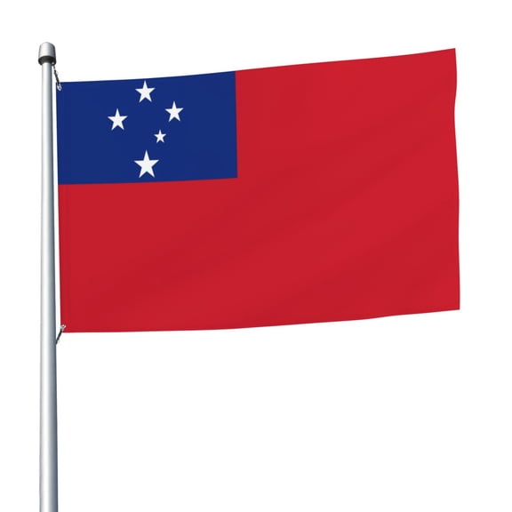 5ft X 8ft Samoan Flag Flag Weather-Resistant Polyester Outdoor Decor