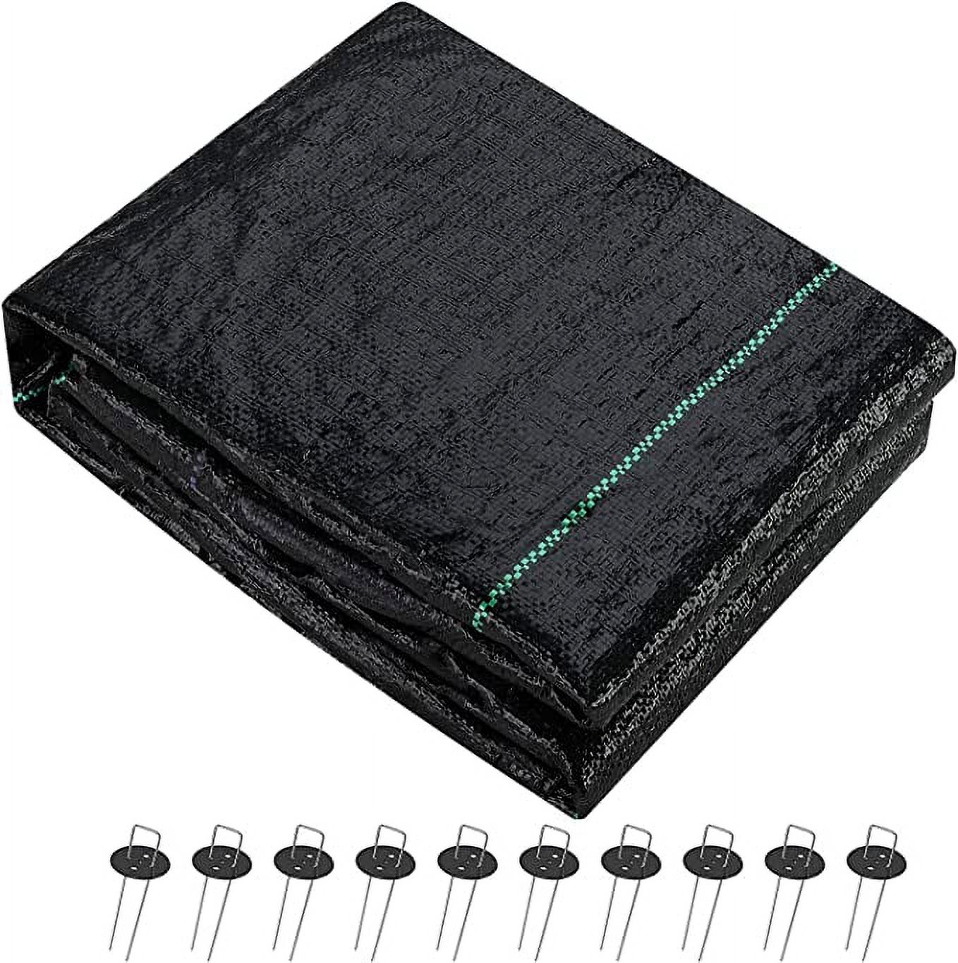 5ft x 30ft Garden Weed Barrier Landscape Fabric, Durable & Heavy Duty