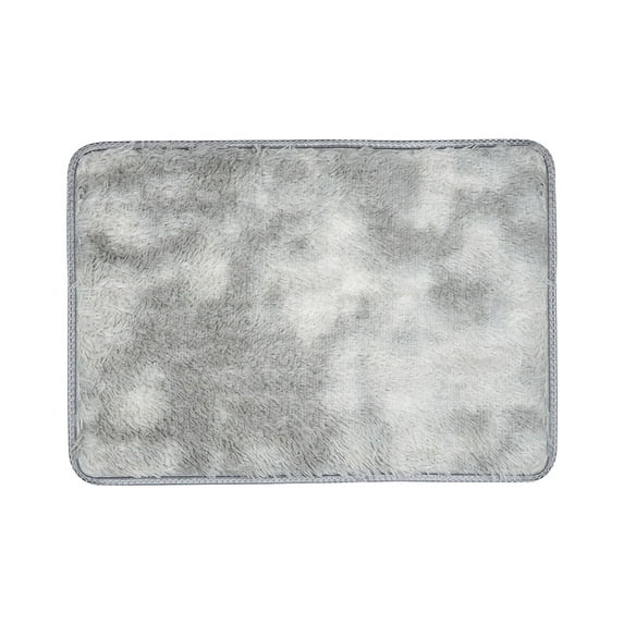 5ft x 8ft Furry Area Rugs Shaggy Carpet Polyester Soft Floor Rug for Bedroom Living Room Indoor Home Decor (Gray)