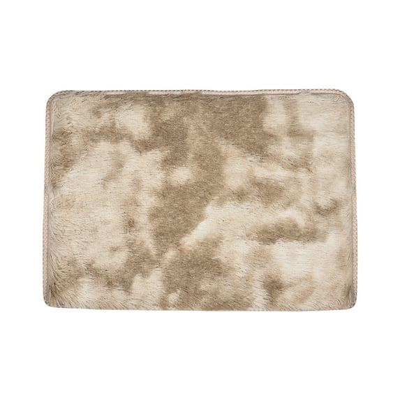 5ft x 8ft Furry Area Rugs Shaggy Carpet Polyester Soft Floor Rug for Bedroom Living Room Indoor Home Decor (Khaki)