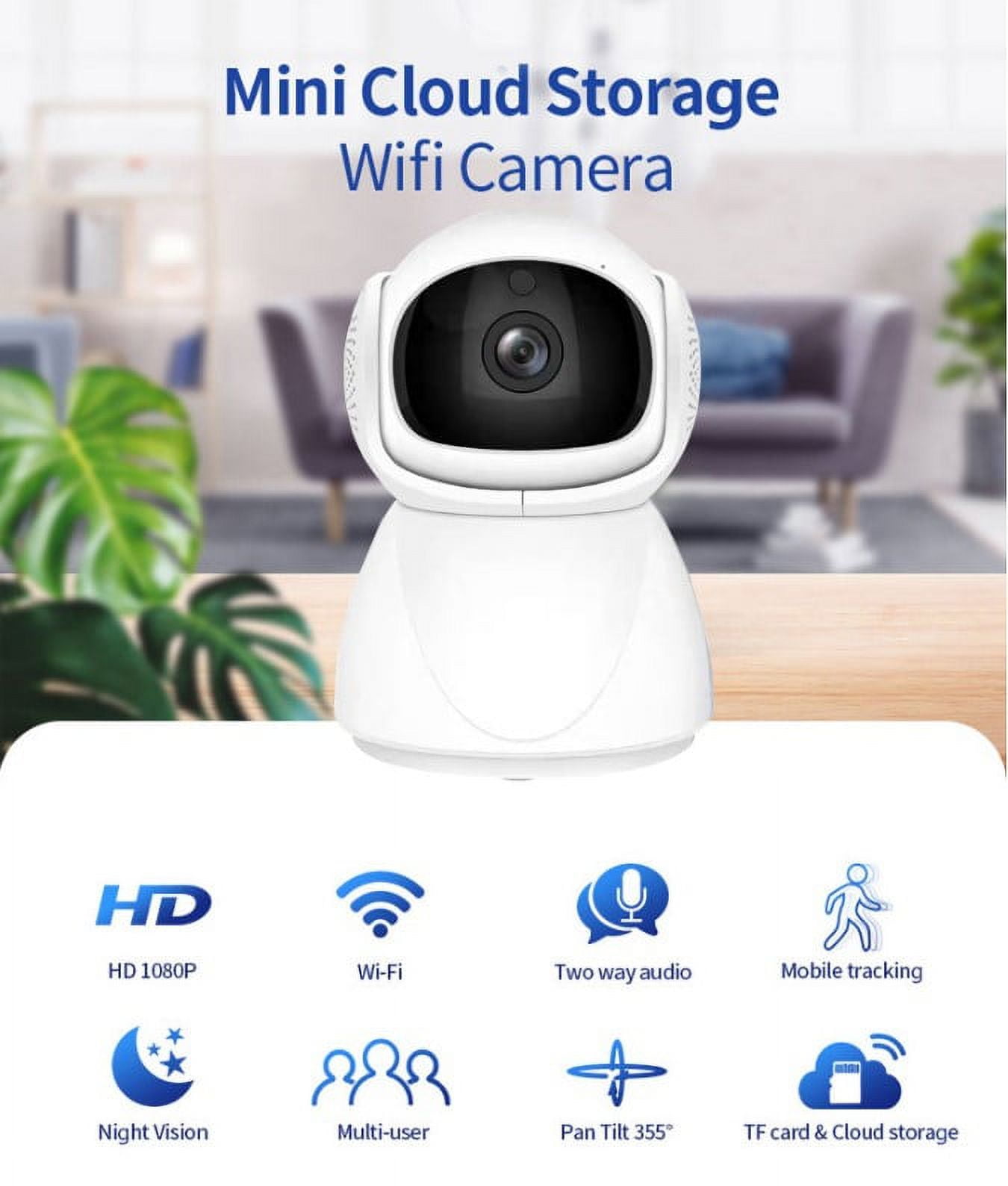 5ghz WiFi Security Camera Indoor,Pet Dog Camera with Phone App, Baby ...