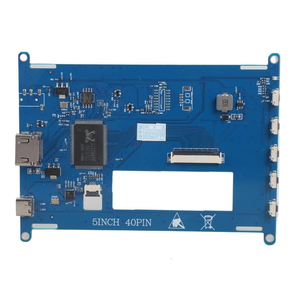 5in 40Pin Capacitive LCD Screens Driver Board USB C Touchable 2x Auditory Out