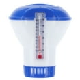 5in Floating Pool Chemical Dispenser with Thermometer Floating Chlorine