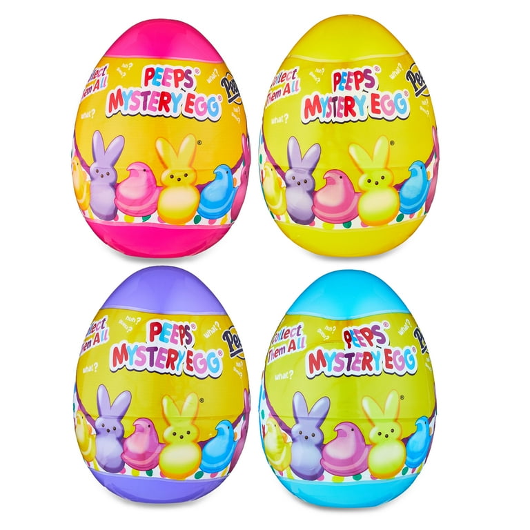 Easter Plush Toy: 5in Multi-color Peeps Surprise Egg