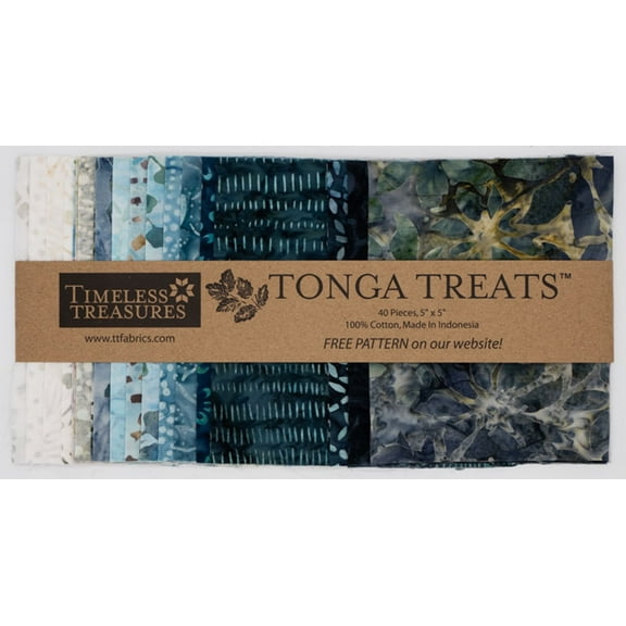 5in Squares, Tonga Batik Oasis, 40pcs