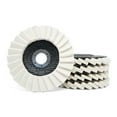 thumbnail image 1 of S SATC 5in Wool Felt Flap Disc Metal working Polishing Buffing Wheel For Angle Grinder, 1 of 5