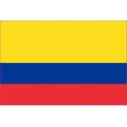 thumbnail image 1 of 5in x 3.25 in Colombian Flag Bumper Sticker Vinyl Window Decal Stickers Decals, 1 of 1