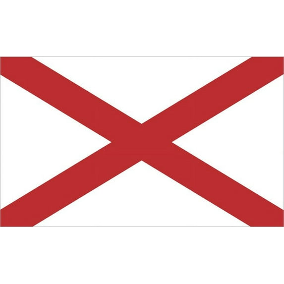 5in x 3in Alabama State Flag Magnet