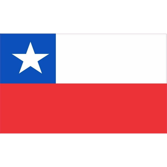5in x 3in Chile Chilean Flag Magnet Vinyl Country Flag Vehicle Magnets