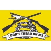 5in x 3in Dont Tread on Me Gadsden Flag Sticker