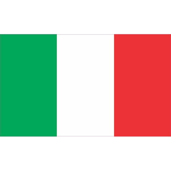 5in x 3in Italian Italy Flag Magnet Magnetic Car Vehicle Vinyl