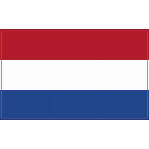 5in x 3in Netherlands Flag Magnet