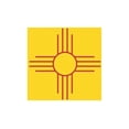 thumbnail image 1 of 5in x 3in New Mexico State Flag Sticker, 1 of 4