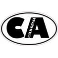 thumbnail image 1 of 5in x 3in Oval CA California Sticker, 1 of 3