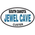 thumbnail image 1 of 5in x 3in Oval Jewel Cave Sticker, 1 of 2