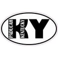 thumbnail image 1 of 5in x 3in Oval KY Paducah Kentucky Sticker, 1 of 2