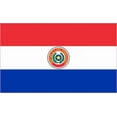 thumbnail image 1 of 5in x 3in Paraguay Flag Magnet Vinyl Vehicle Country Flag Bumper Magnets, 1 of 1