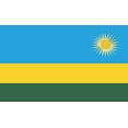 thumbnail image 1 of 5in x 3in Rwandan Flag Magnet, 1 of 4
