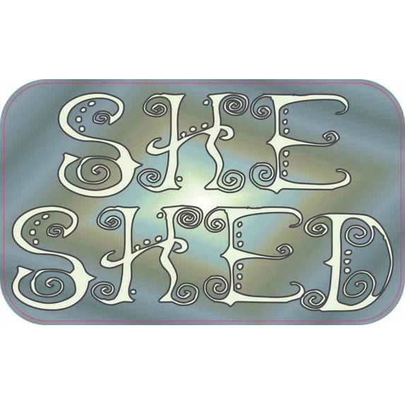 5in x 3in She Shed Magnet