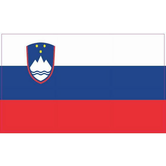 5in x 3in Slovenia Flag Magnet