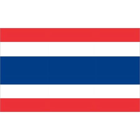 5in x 3in Thailand Thai Flag Magnet