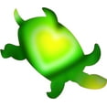 thumbnail image 1 of 5in x 4.25in Green Fade Sea Turtle Stickers Tortoise -, 1 of 1