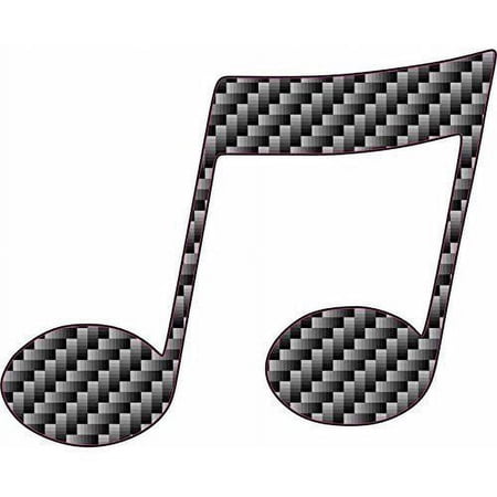5in x 4in Herringbone Double Eighth Note Sticker