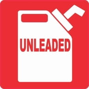 5in x 5in Unleaded Sticker