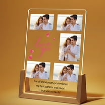 5in x 7in Personalize Decorative Plaque Personalized Gifts ,Custom Frame for Romantic Moments Gift for Anniversary Valentine's Birthday for Him Her, Boyfriend Girlfriend