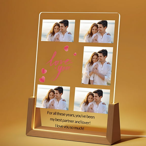 5in x 7in Personalize Decorative Plaque Personalized Gifts ,Custom Frame for Romantic Moments Gift for Anniversary Valentine's Birthday for Him Her, Boyfriend Girlfriend