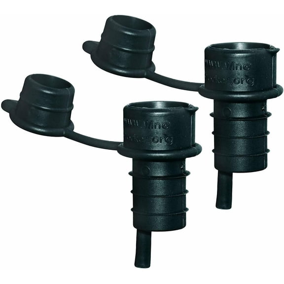 5in1 Wine Corker 2 PACK - Aerator Filter Pourer Re-Corker Stopper Topper