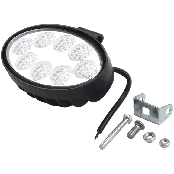 5inch 24W Oval LED Work Lamp Fog Light Truck OffRoad Tractor Flood Beam 12V 24V