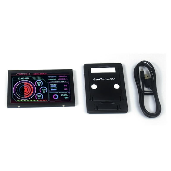 5inch 800x480 LCD Monitors Display USB Display Sub-Screen With Breathing Light