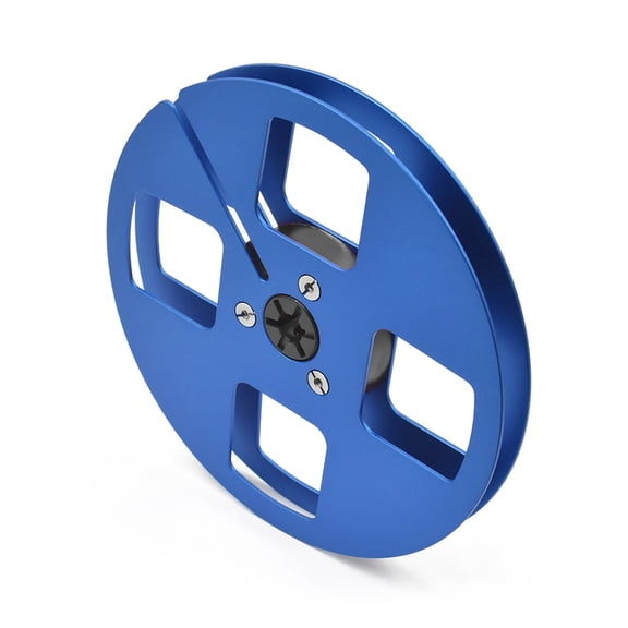 5inch Aluminum Empty Tape Reel for 1/4 Tape Recorders 4 Hole Design for Stable Operating