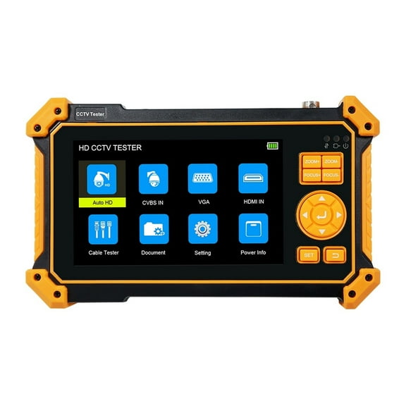 5inch CCTV Tester 8MP SDI AHD CVI TVI Video Surveillance Camera Monitor 4K Cftv Tester With VGA RS485 UTP Cable Tracker ,Full Features Tester