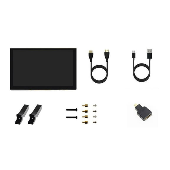 5inch Capacitive Touchable Screen 1024x600 HDTV Monitor Panel LCD Capacitive Touchable Display Suitable For 5 3B+ 4B