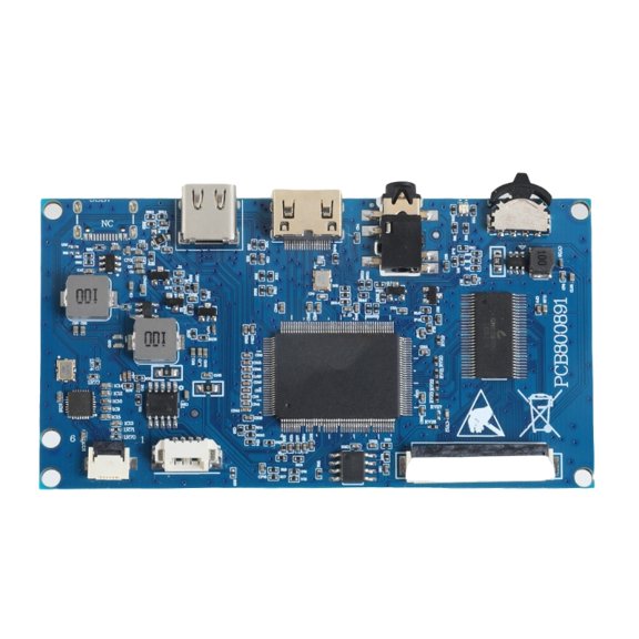 5inch HSD050IDW1 1024x600 40Pin Portable LCD Display Screen Driver Control Board Touchscreens Driver Module Replacement