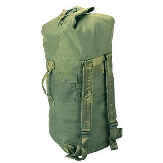 5ive Star Gear 6254000 Canvas Top Load Duffle OD Green Small 21" x 36"